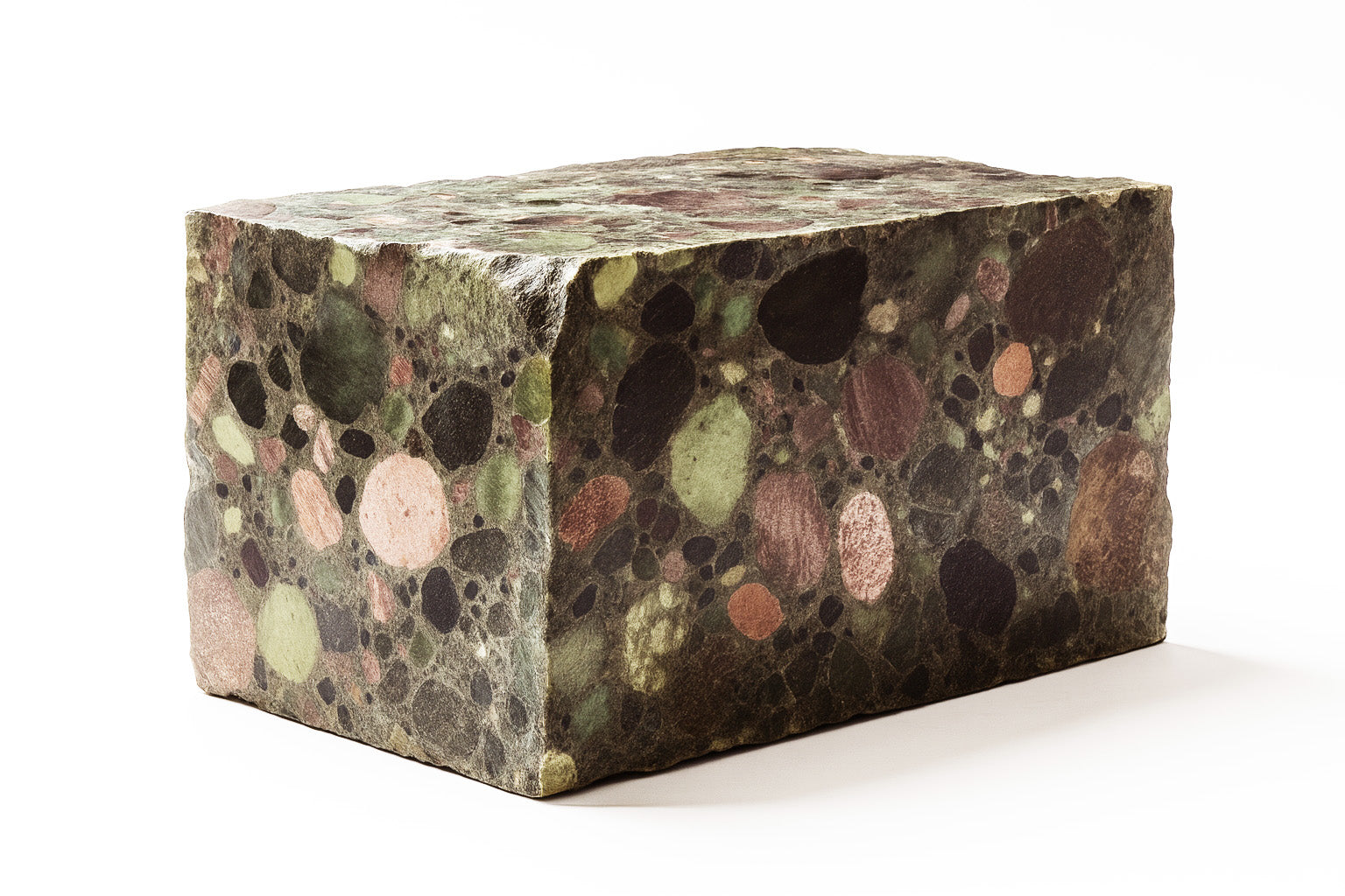 Puddingstone block
