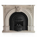 Portuguese Limestone Fire Surround 43" Tall