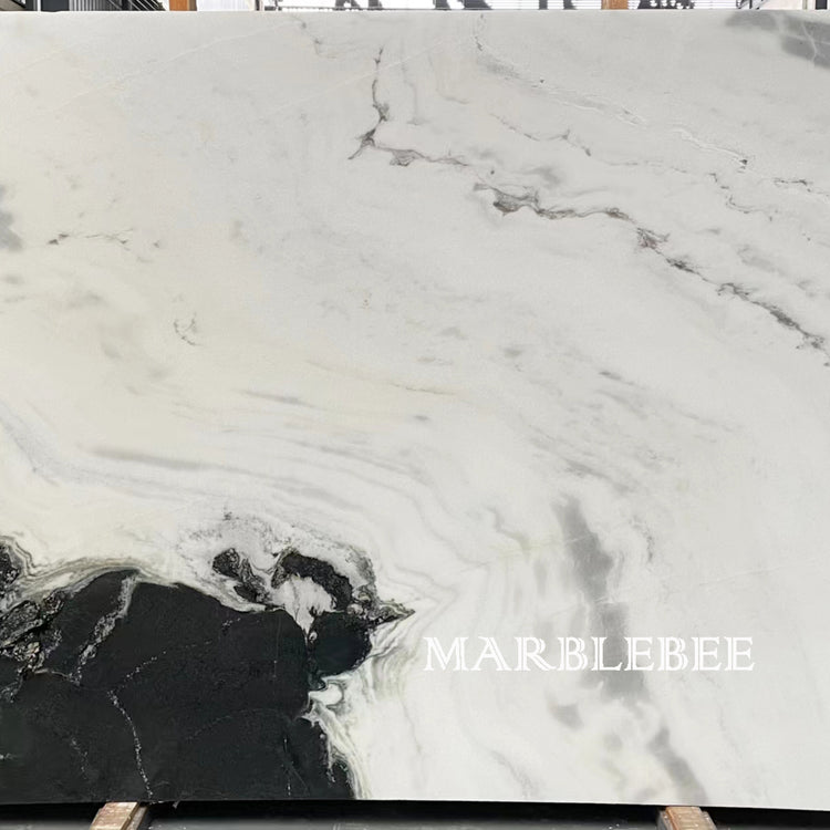 Panda White Marble Sample