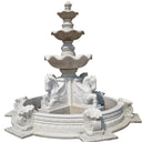 Custom winged horses statue