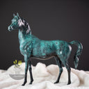 Statue cheval en bronze antique