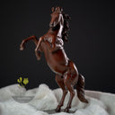 Statue de cheval cabré en bronze