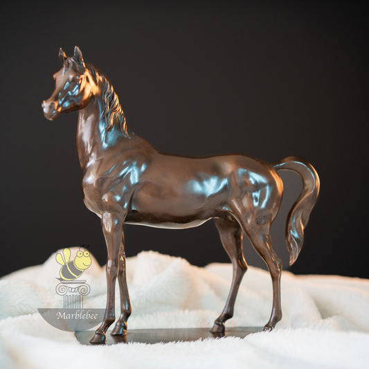 Small bronze statuette of pony