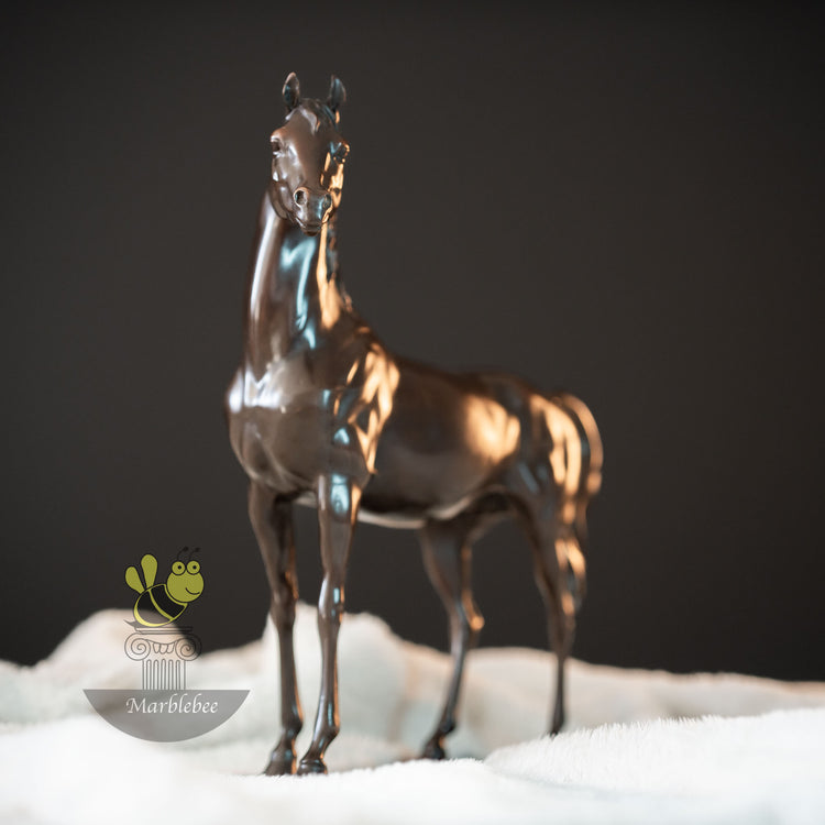 Small bronze statuette of pony