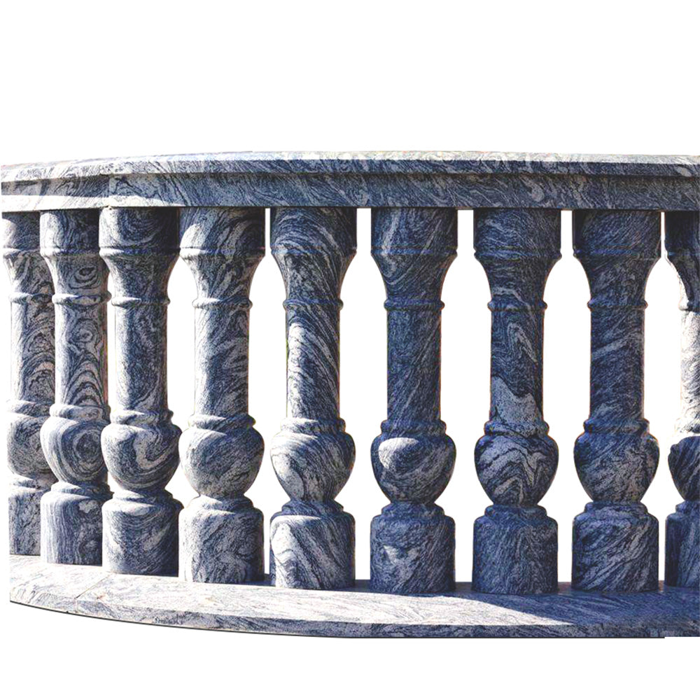 Marble Railing-Hand-Carved Stone Balustrade Rails – Marblebee