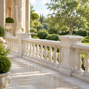 Balustre en marbre