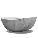 Carrara White Marble bathtub- Papillon Design