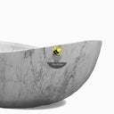 Carrara White Marble bathtub- Papillon Design