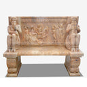 Buy Sunset Red Stone Bench