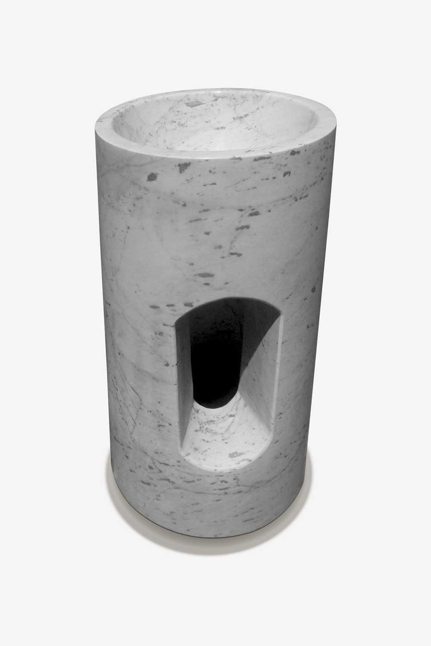 Stone Pedestal Sink Cylinder shape