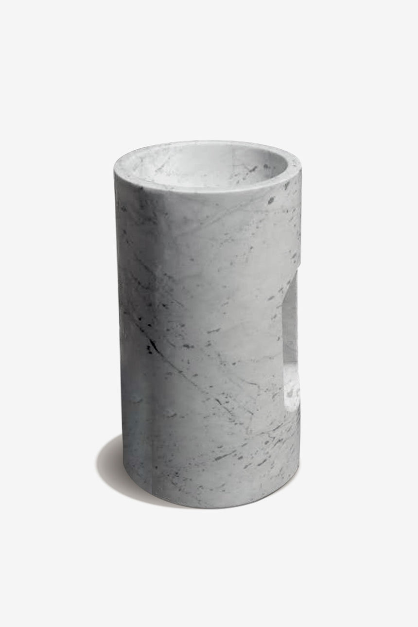 Custom Stone Pedestal Sink Cylinder shape