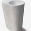 Stone Pedestal white marble sink For Sale