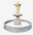 Buy Natural stone fountain with statues