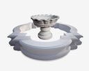 Buy Simplistic white stone fountain