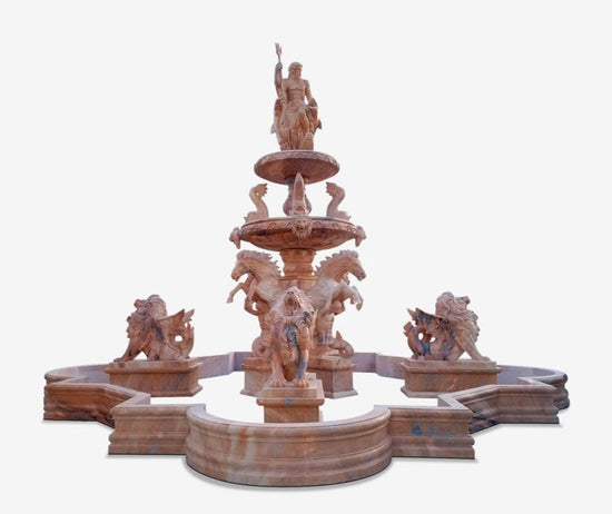 Buy Large stone fountain with statues