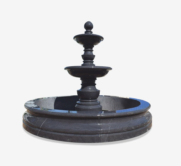 Buy Black stone three tier fountain
