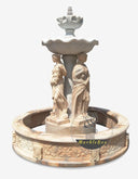 Buy Two tier fountain with greek goddess statues
