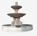 Buy 2-tiered garden fountain