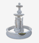 Small Garden fountain with goddess sculptures