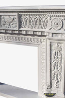 Custom Antique Marble Fireplace Mantel