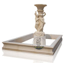 Garden fountain made by Natural stone, fountain with rectangular pool surround