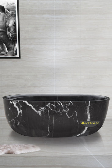 Custom Large Black BathTub For Sale
