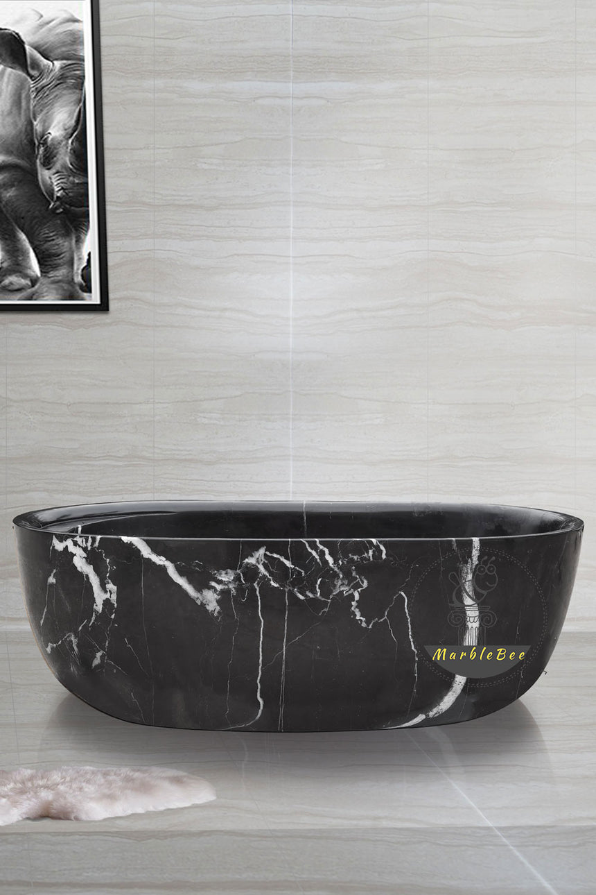 Custom Large Black BathTub For Sale