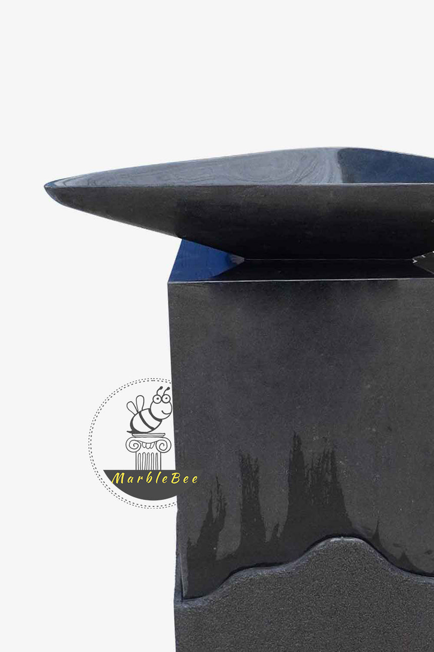 Buy custom riangular pedestal sink