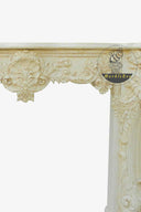 Creamy Stone Fireplace For Sale