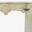 Creamy Stone Fireplace For Sale