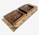 Buy dark modern marble basin
