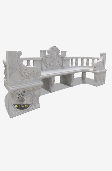 Buy Marble Garden Bench