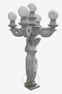 Buy Granite Lamp Post