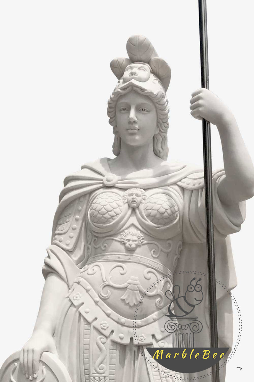 Custom Athena stone statue For Sale