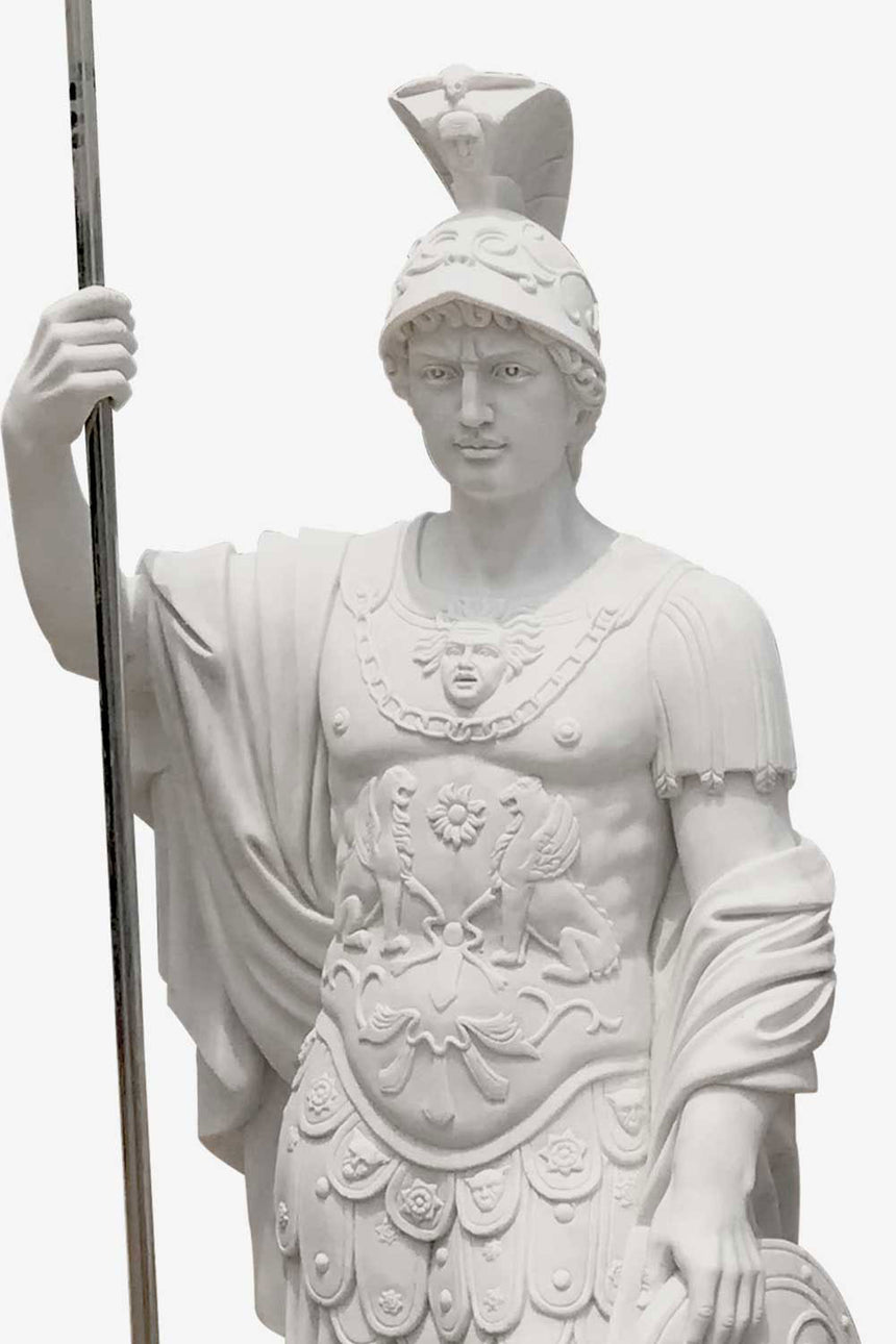 Custom stone statue
