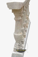 Custom Limestone Balustrade
