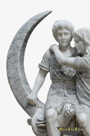 Custom Lover over the moon Statue