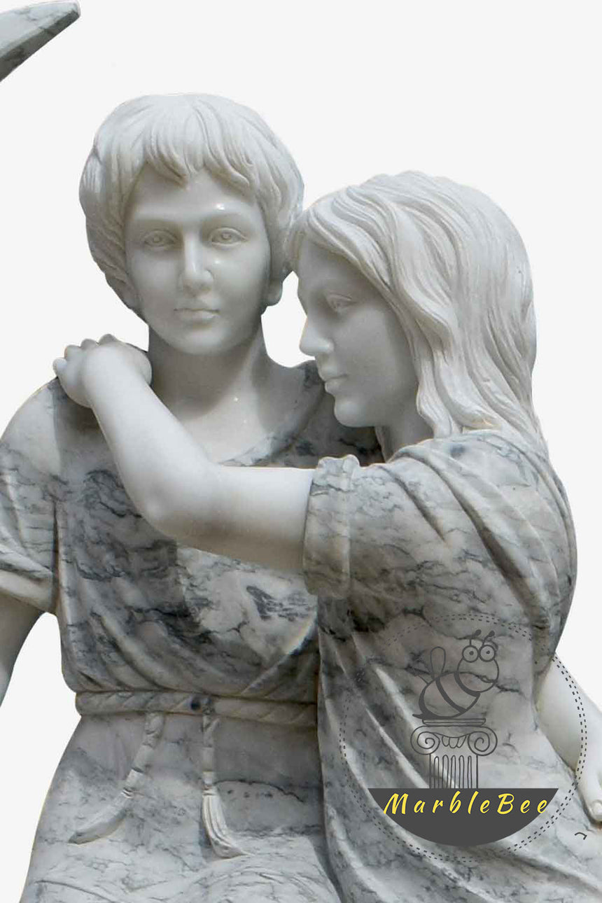 Lover over the moon Statue For Sale