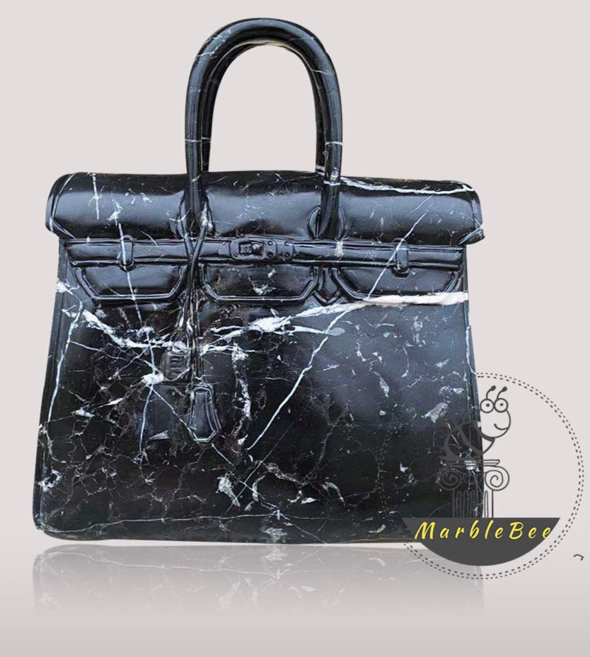 Buy Custom Nero Marquina Marble Handbag