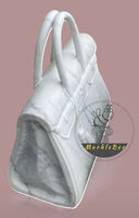Custom White Marble Bag