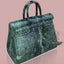 Green Marble Solid Stone Handbag For Sale