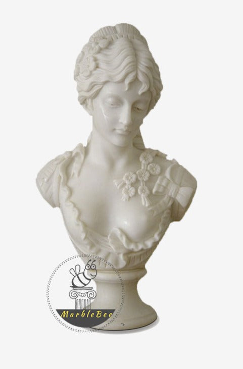 marble bust statue