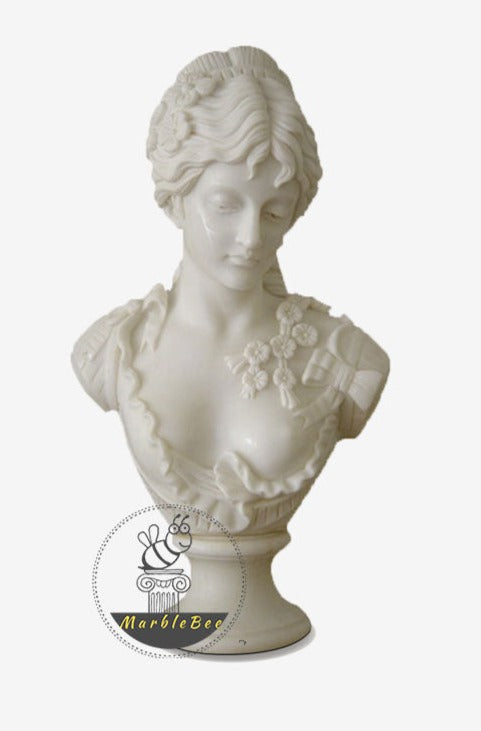 Buy White Marble bust