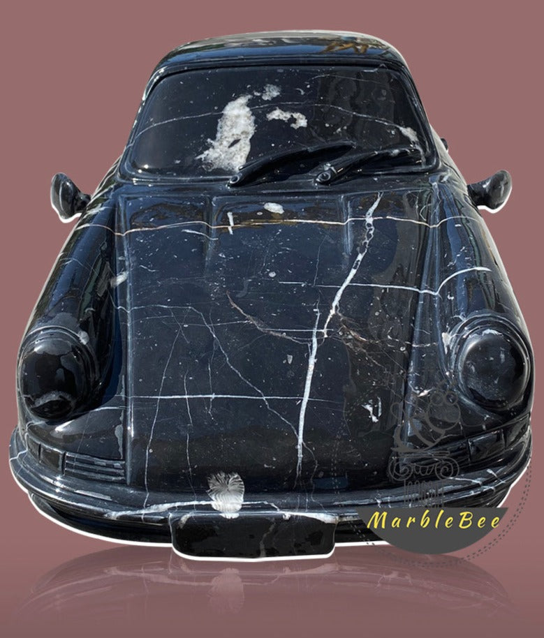  Buy Custom  Hand Carved Black Marble Antique Car