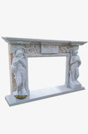 Custom Marble Fireplace Surround