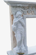 Custom Marble Fireplace Surround