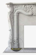 Buy Custom Neo-classical Marble Fireplace