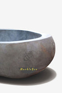 Custom Riverstone Tub