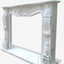 Buy White Stone Fireplace Mantel