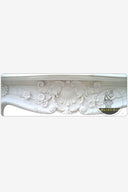 Buy Custom White Stone Fireplace Mantel